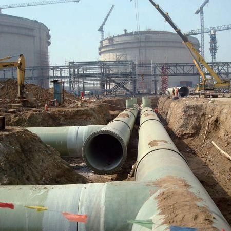 एफआरपी पाइप निकला हुआ किनारा